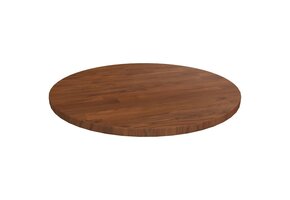 vidaXL Tafelblad Rond Massief Eikenhout (Ø40x1,5cm) - 40% Korting
