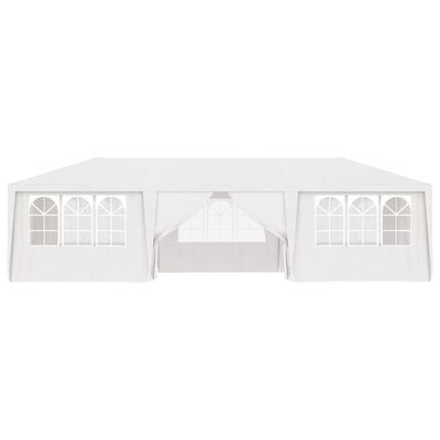 vidaXL Partytent 4x9m Wit met Zijwanden - 40% Korting!