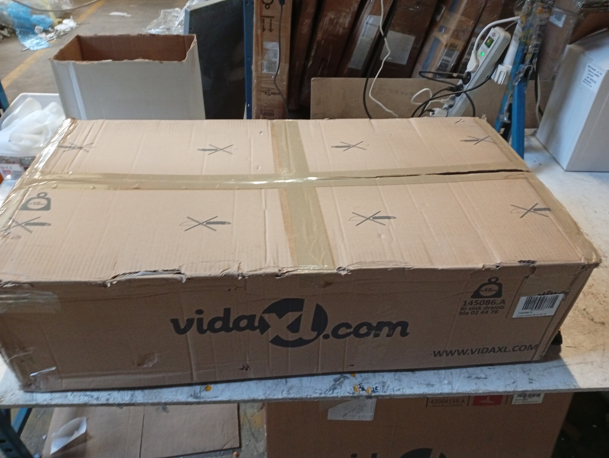 vidaXL RVS Spoelbak Zwart - 55% Korting! Handgemaakt