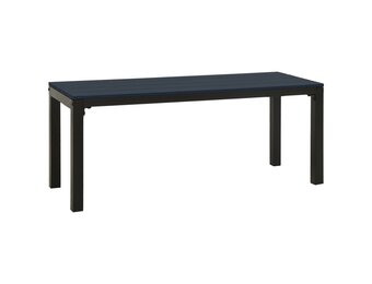 vidaXL Tuinbank 110 cm Staal & HKC Zwart - 60% Korting!