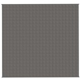 vidaXL Verzwaringsdeken 220x235cm 15kg Grijs - 40% Korting!