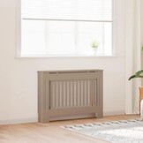 vidaXL Radiatorombouw 112x19x81,5 cm MDF | 55% Korting!