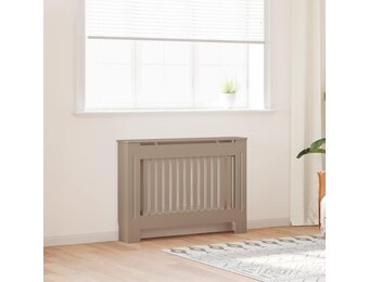 vidaXL Radiatorombouw 112x19x81,5 cm MDF | 55% Korting!