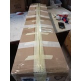 vidaXL Radiatorombouw 112x19x81,5 cm MDF | 55% Korting!