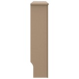 vidaXL Radiatorombouw 112x19x81,5 cm MDF | 55% Korting!