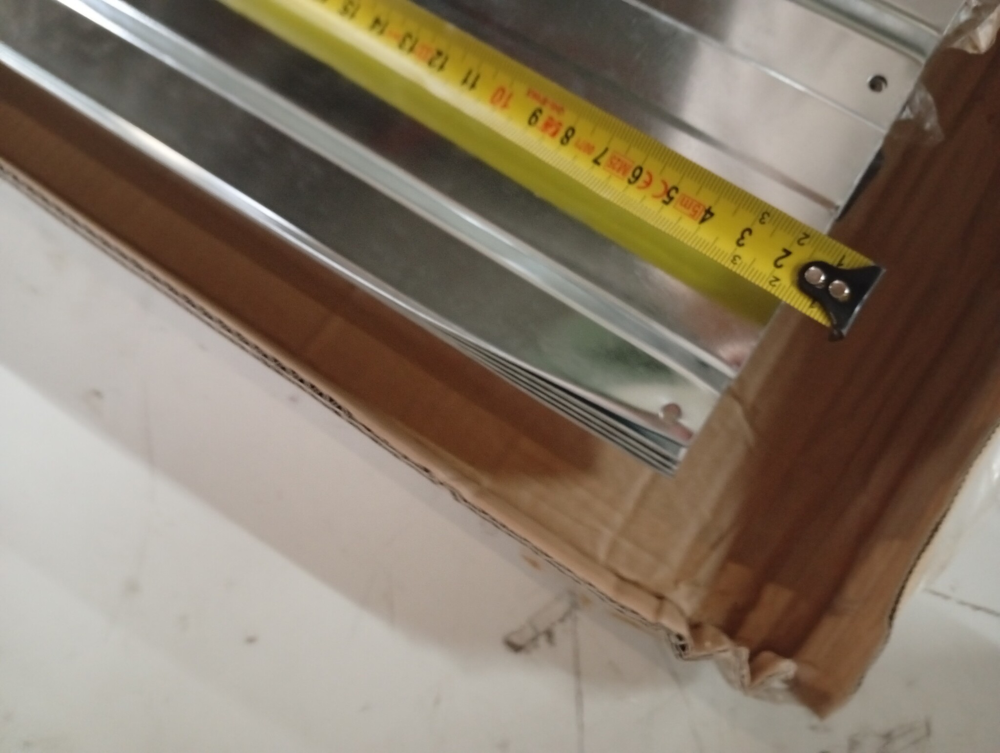 Plantenbak verhoogd vidaXL 240x40x45cm Staal - Nu 60% Korting!