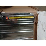 Plantenbak verhoogd vidaXL 240x40x45cm Staal - Nu 60% Korting!