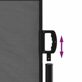 VidaXL Uittrekbaar Windscherm 120x600cm Antraciet | -55%