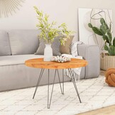 vidaXL Rond Tafelblad Massief Acaciahout Ø40 cm - Nu 40% Korting!