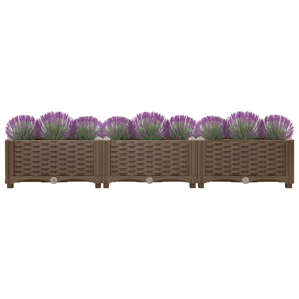 vidaXL Verhoogde Plantenbak 120x40x23 cm - 40% Korting