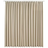 vidaXL Gordijn Verduisterend Beige 290x245 cm - 55% Korting!