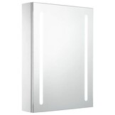 VidaXL Badkamerkast met Spiegel & LED - 50x13x70 cm - Nu 55% Korting!