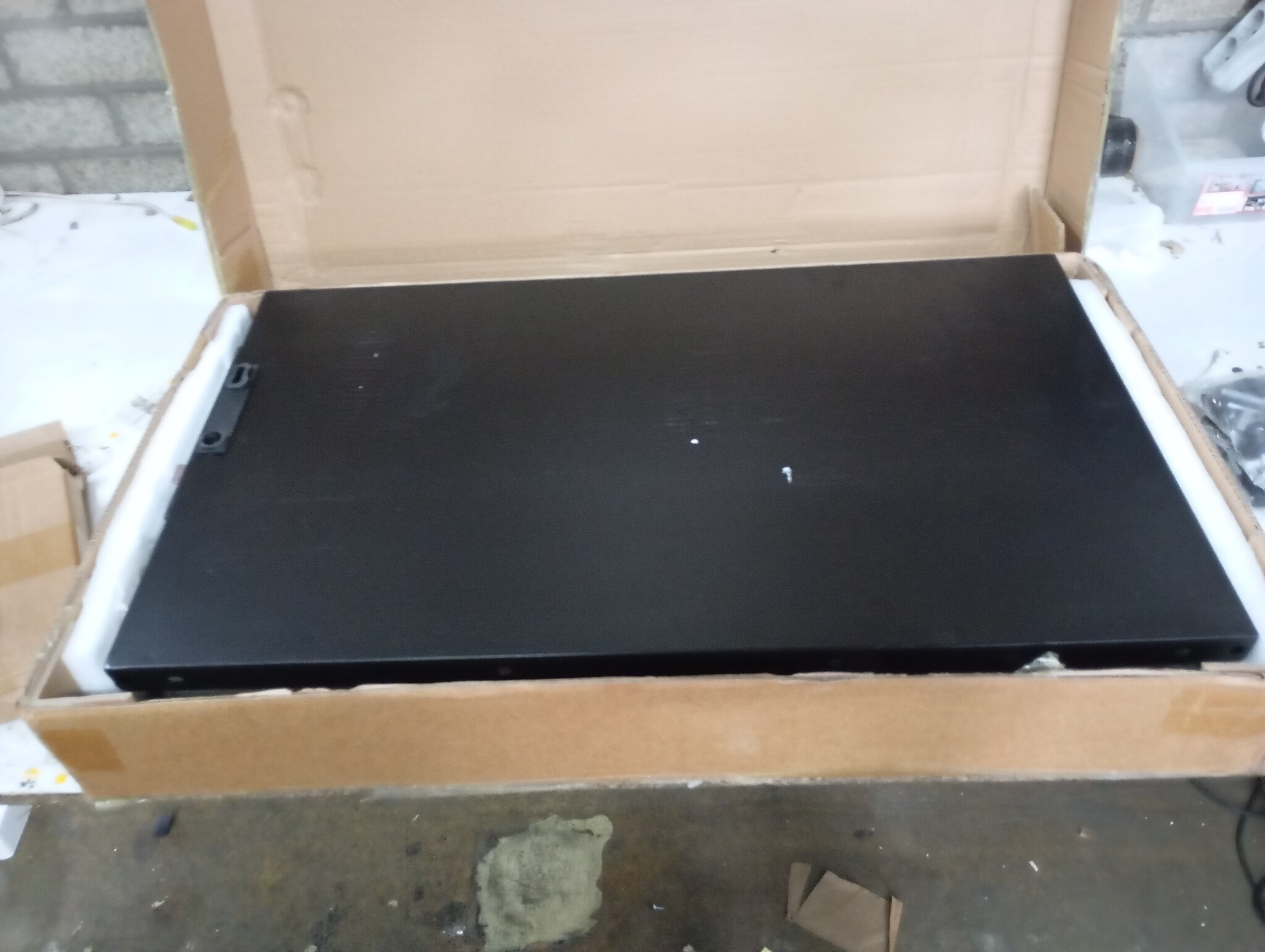 vidaXL Tuinpoort Zwart (105x175cm) - 55% Korting!