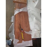 vidaXL Tafelblad Acaciahout - 55% Korting! 120x40cm Natuurlijke Rand