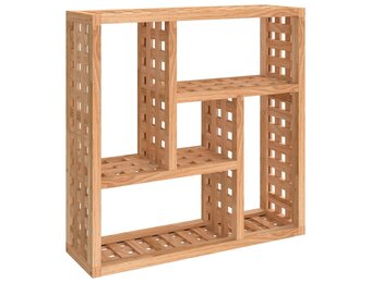 vidaXL Wandschap Walnotenhout - 40% Korting