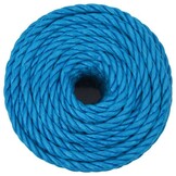vidaXL Werktouw Polypropeen Blauw (100m, 24mm) - 55% Korting!
