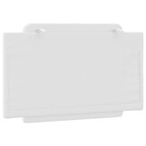 vidaXL Hoofdbordkussen 80 cm Kunstleer Wit - 55% Korting!