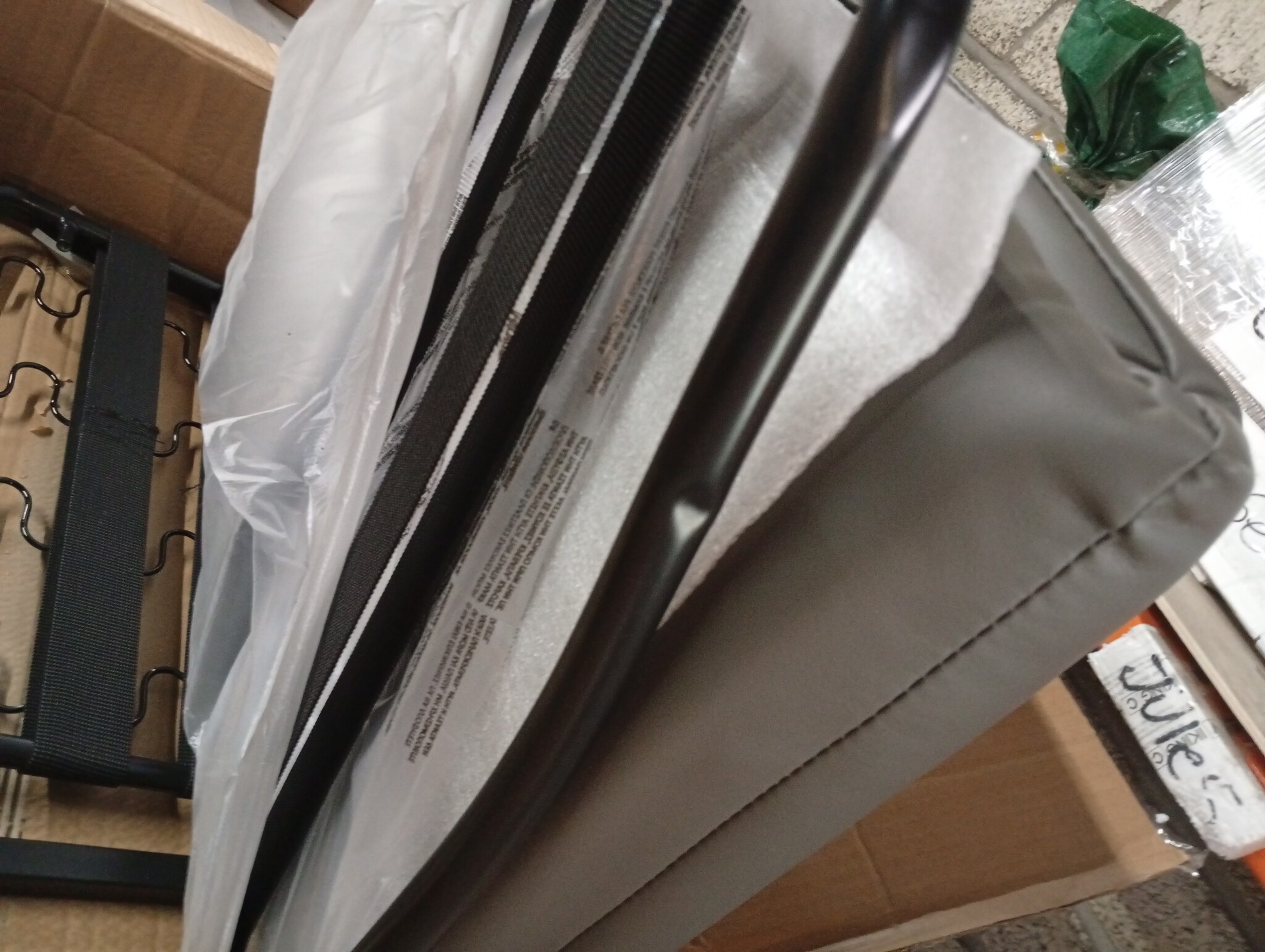 vidaXL Massagestoel - 55% Korting! Verstelbaar Kunstleer Grijs