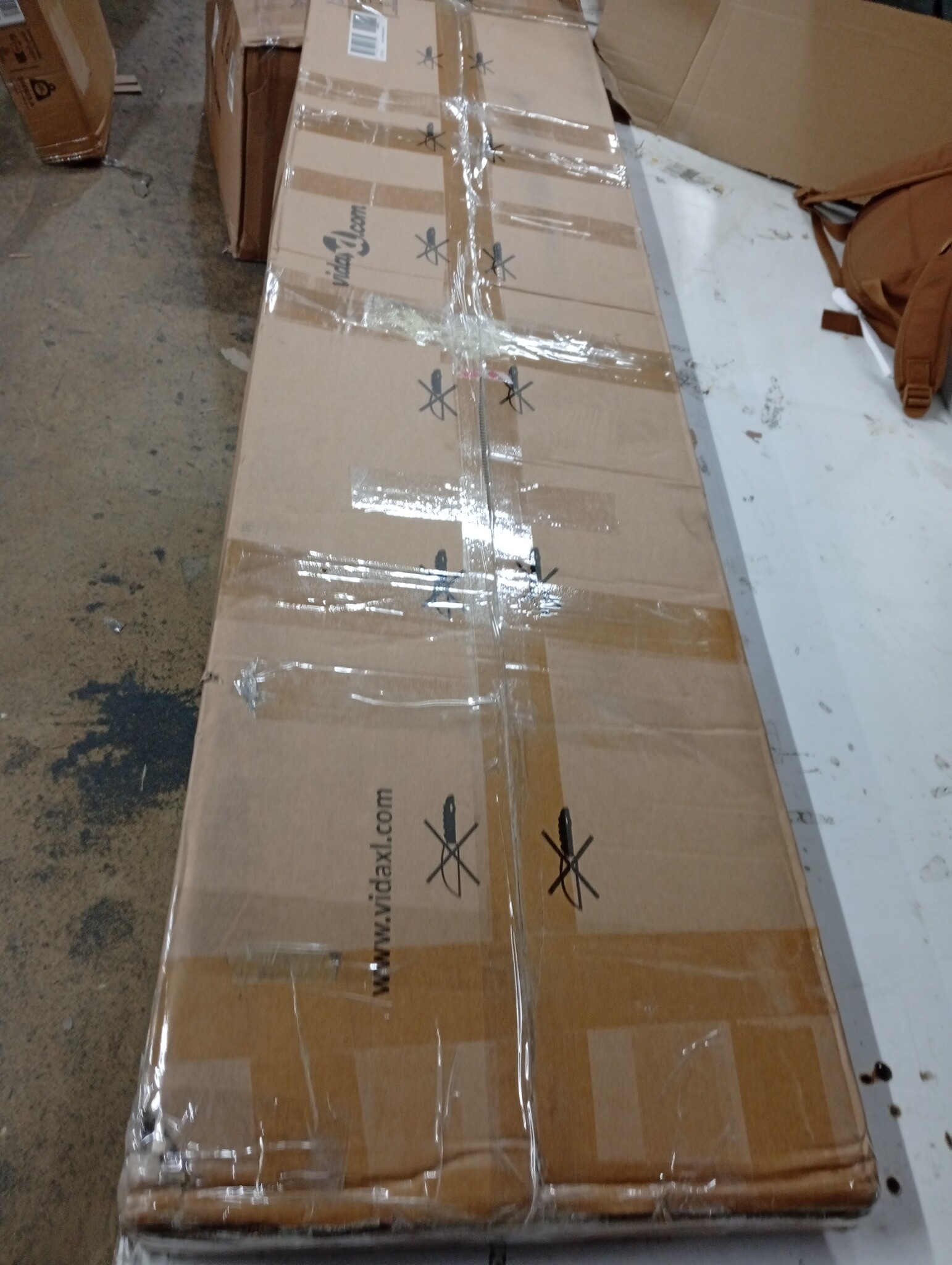 vidaXL Kledingkast 3-laags Wit - 60% Korting!