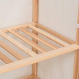 vidaXL Kledingkast 3-laags Wit - 60% Korting!