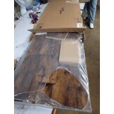 vidaXL Bartafel Gerookt Eiken - 55% Korting!