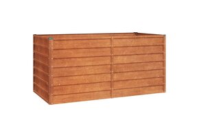 vidaXL Verhoogde Plantenbak 160x80x77 cm Cortenstaal (55% Korting)