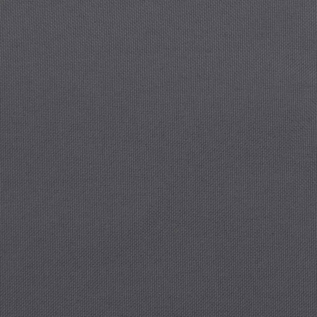 vidaXL Stoelkussens Antraciet (2 st) - Lage Rug, Oxford Stof - 51% Korting!