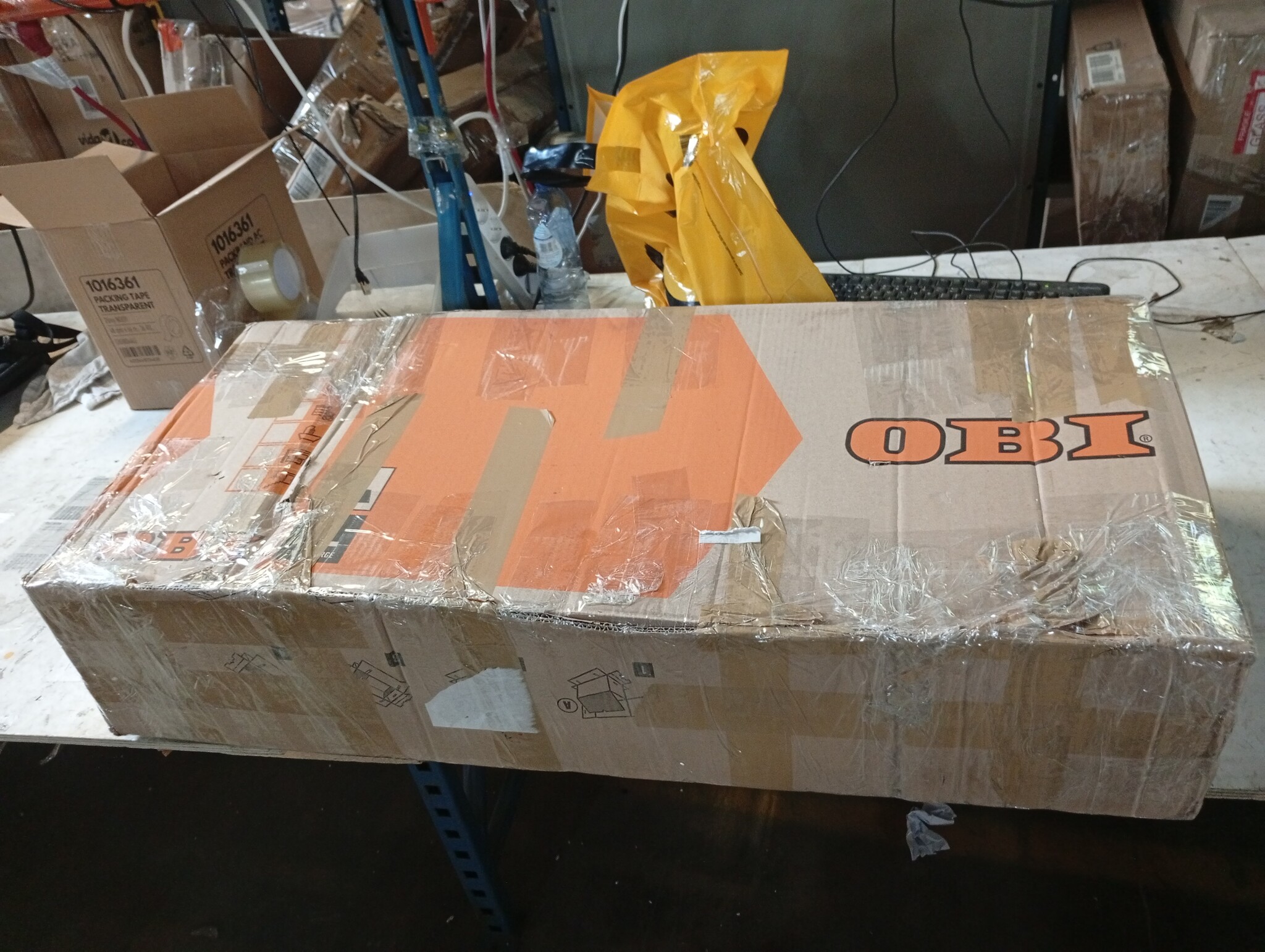 Keukenrek Metaal & Spaanplaat (Honey Brown) - 60% Korting!