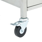 vidaXL Gasbarbecue 4 Branders RVS (40% Korting!)