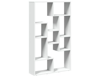 vidaXL Boekenkast 72x20x120 cm wit | Nu 55% Korting!