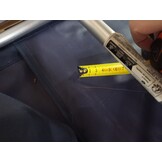 vidaXL Strandtrolley met wielen (55% korting!) - Draagbaar & Inklapbaar Blauw