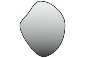 vidaXL Wandspiegel 50x40 cm Zwart | 40% Korting