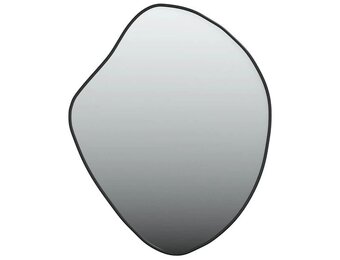 vidaXL Wandspiegel 50x40 cm Zwart | 40% Korting