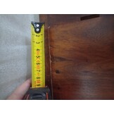 vidaXL Sheeshamhouten Kapstok (118x40cm) - 55% Korting!