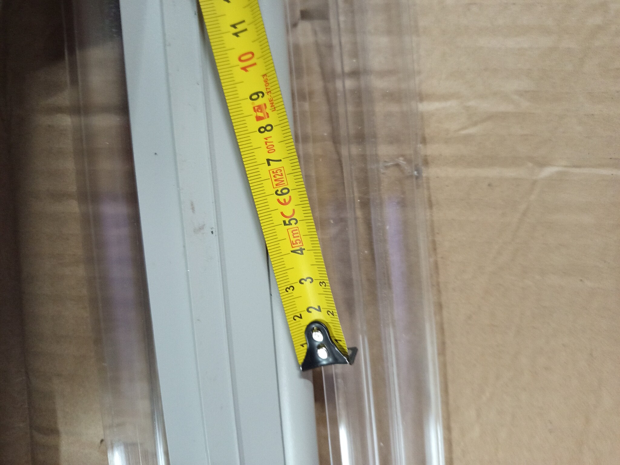 Deurluifel Polycarbonaat Zwart/Transparant 100x75 cm - 55% Korting!