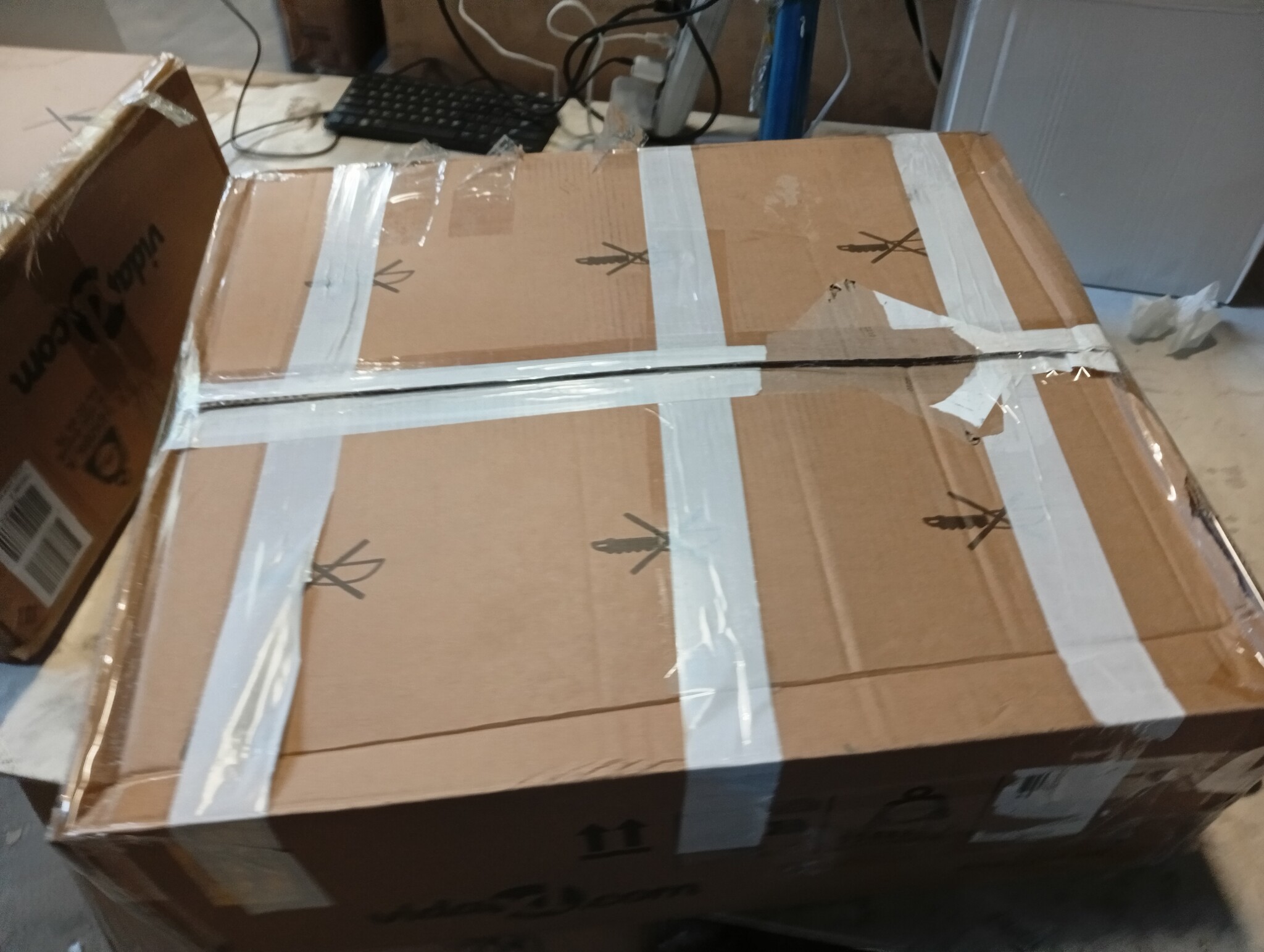 vidaXL Relaxstoel & Voetenbank Fluweel Crèmewit | Nu 55% Korting!