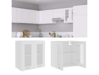 vidaXL Hangkast Lyon 60x31x60cm Wit - 40% Korting