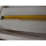 vidaXL Radiatorombouw 112 cm MDF Wit - 55% Korting!