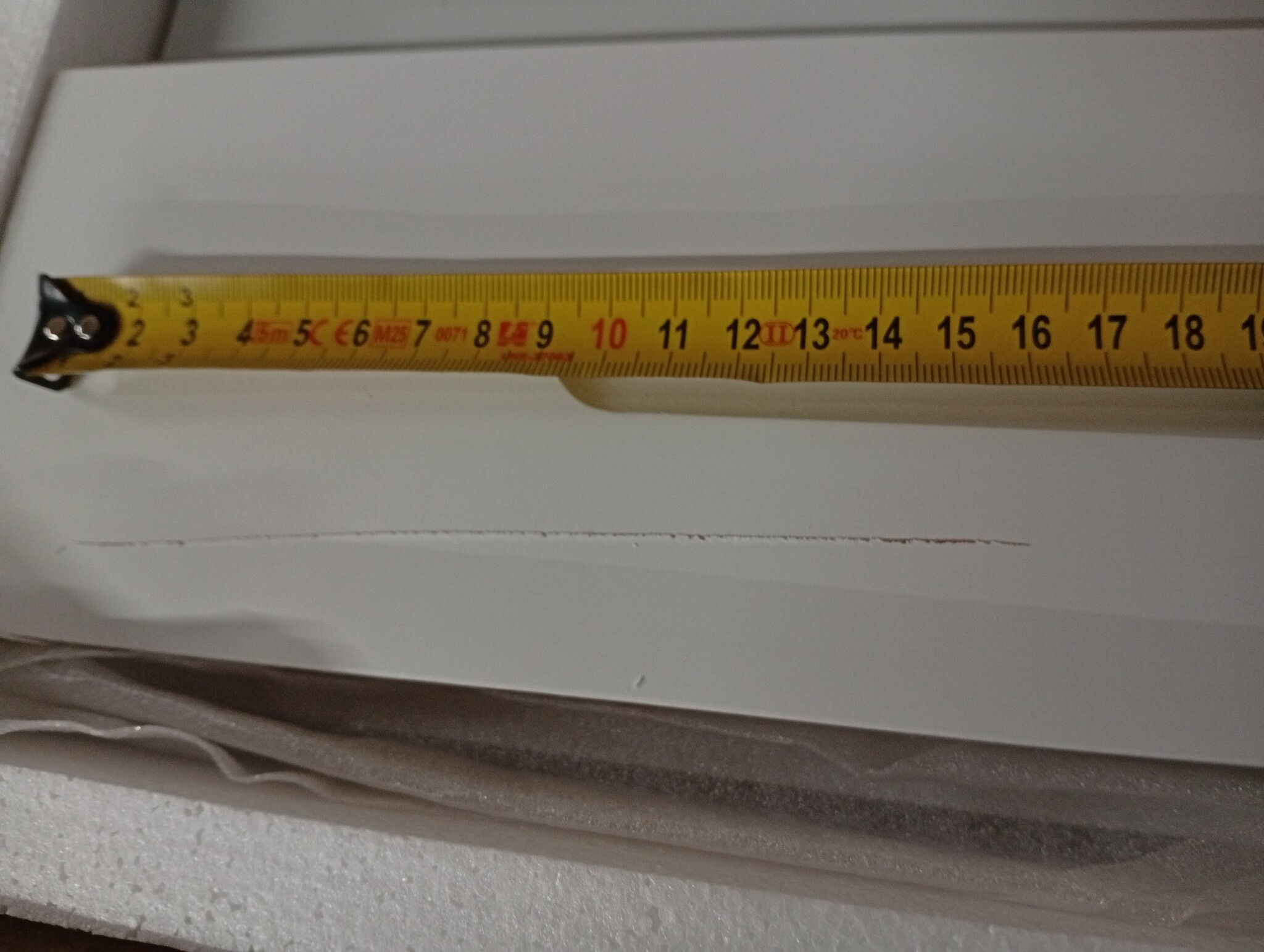 vidaXL Radiatorombouw 112 cm MDF Wit - 55% Korting!