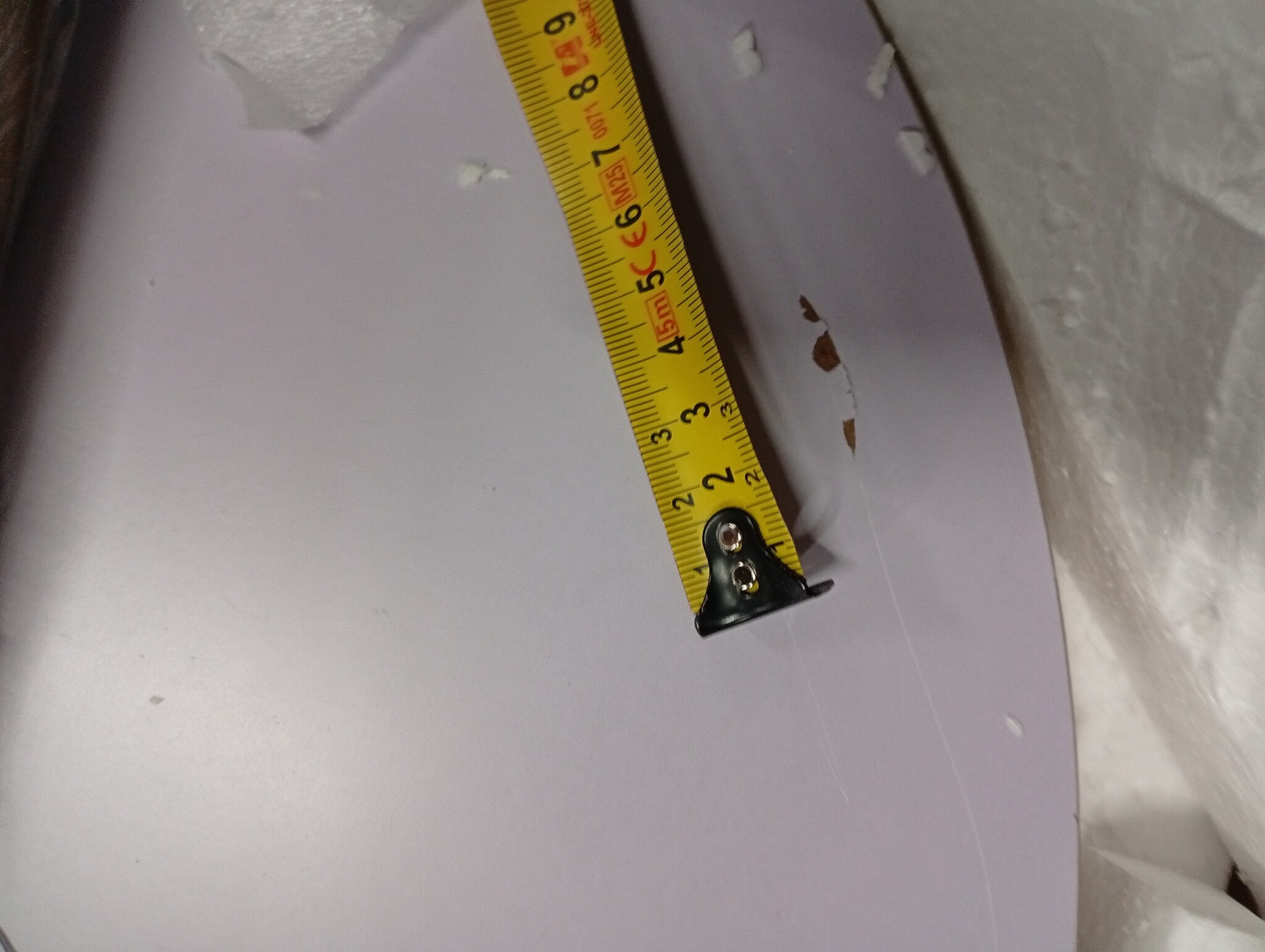 vidaXL Bistrotafel 60cm MDF Lichtbruin - 55% Korting