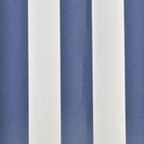 vidaXL Luifeldoek Blauw/Wit 500x300 cm - 56% Korting!