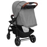 vidaXL Kinderwagen 2-in-1 - Lichtgrijs | 40% Korting