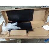 vidaXL Dressoir met LED, 60.5x37x100 cm Zwart - 55% Korting!