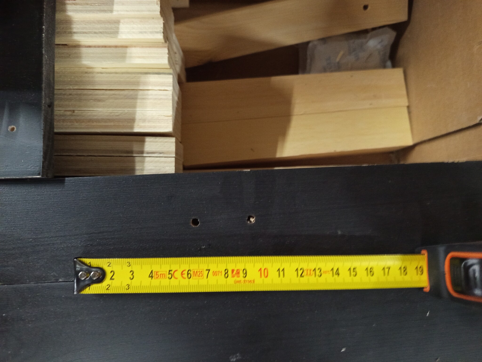 vidaXL Bedframe Grenenhout Zwart 135x190 cm - 55% Korting