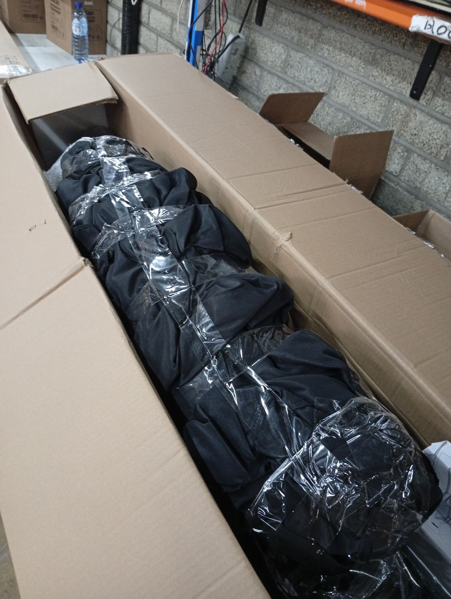 vidaXL Parasol 500cm Zwart - Nu 64% Korting!