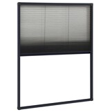 vidaXL Plissé Raamhor 60x80cm Antraciet - 40% Korting!