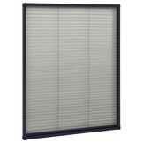 vidaXL Plissé Raamhor 60x80cm Antraciet - 40% Korting!