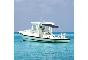 vidaXL Schaduwdoek T-top 170x208x(115-183) cm marineblauw - 68% Korting!