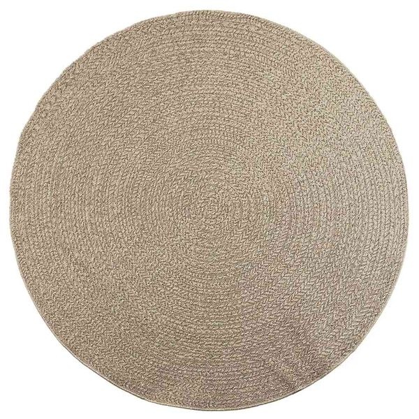 vidaXL Vloerkleed ZIZUR Beige Jute Look Ø 200 cm - 35% Korting!
