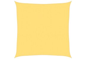 vidaXL Zonnezeil 160 g/m² 4,5x4,5 m HDPE beige